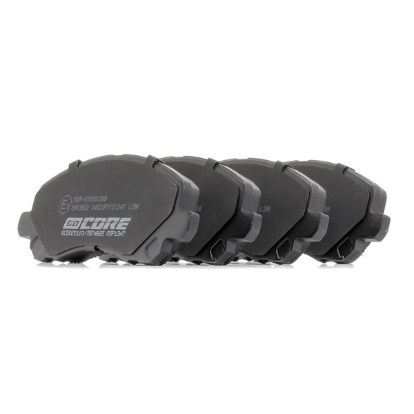 Achetez des Plaquettes de frein goCORE GCD020110 à prix pour 69,40 €