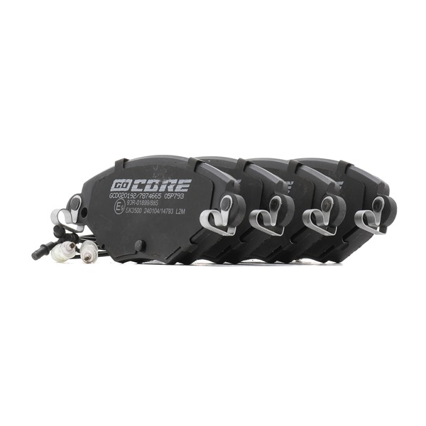 Online Shop für Bremsbeläge von goCORE EAN: 4067448467594