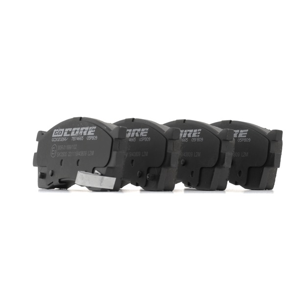 Online Shop für Bremsbeläge von goCORE EAN: 4067448468331