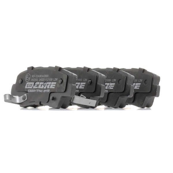 Achetez des Plaquettes de frein goCORE GCD020331 à prix pour 60,82 €