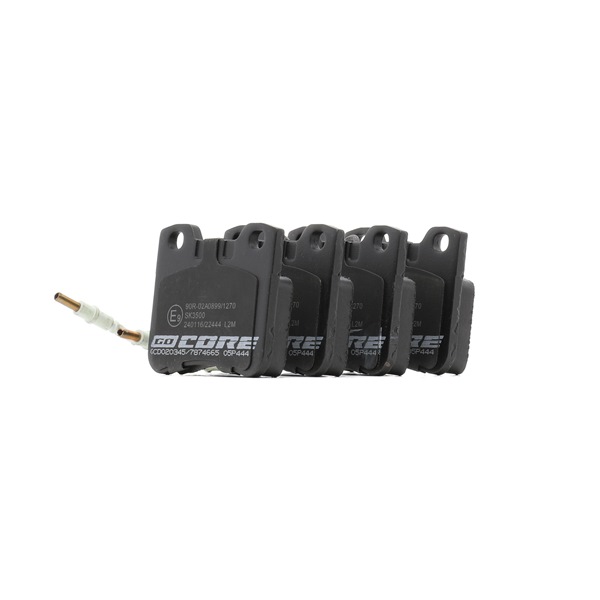 Achetez des Plaquettes de frein goCORE GCD020345 à prix pour 49,58 €
