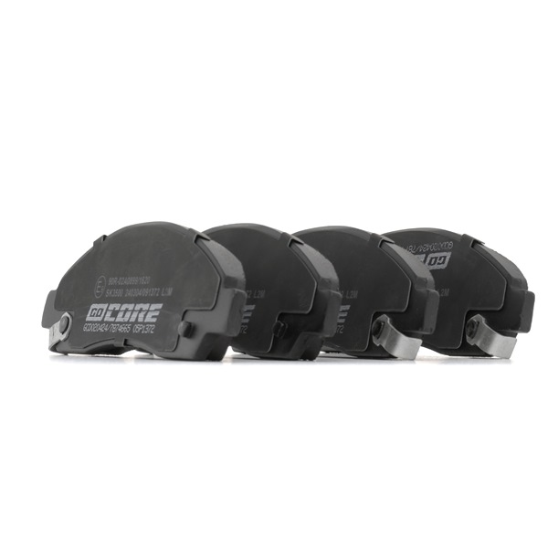 Achetez des Plaquettes de frein goCORE GCD020424 à prix pour 71,24 €