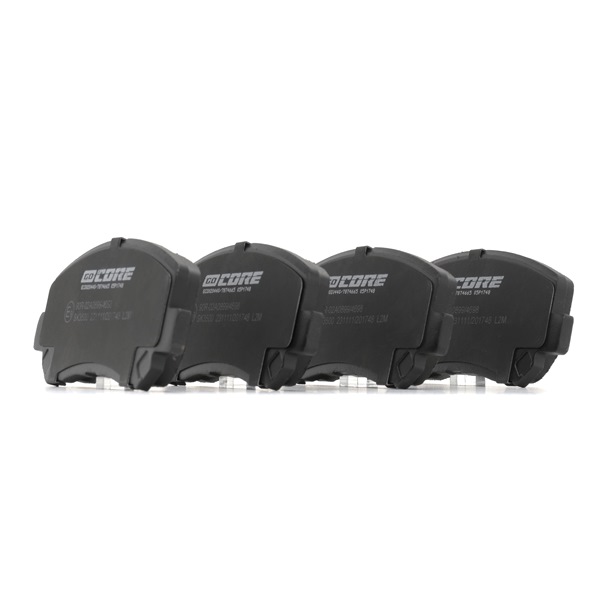 Achetez des Plaquettes de frein goCORE GCD020440 à prix pour 96,10 €
