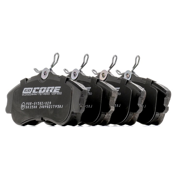 Achetez des goCORE Plaquettes de frein Art.: GCD020444 en ligne
