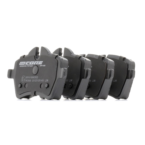 Achetez des Plaquettes de frein goCORE GCD020450 à prix pour 92,00 €