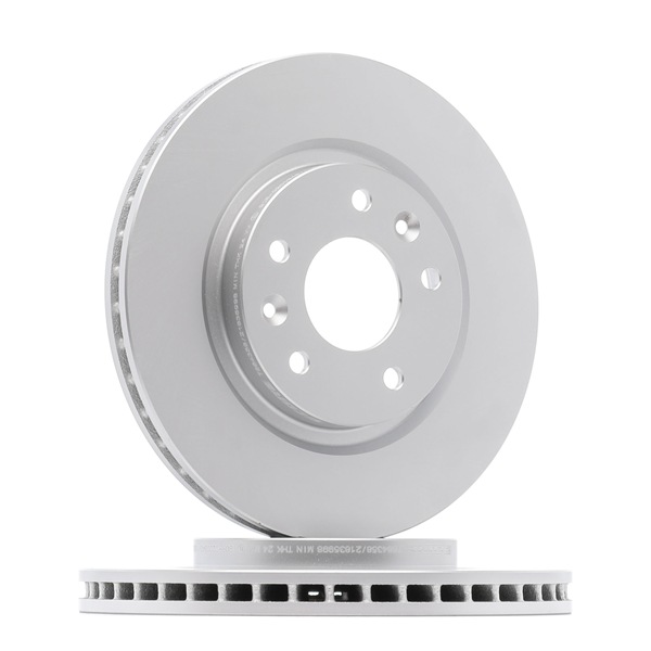 goCORE GCH20837 Bremsscheiben NISSAN Qashqai 2 (J11, J11_) 1.6 130 PS Diesel