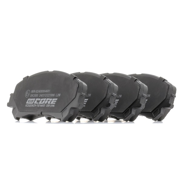 goCORE GCD020629 Bremsbeläge RENAULT Megane 4 Schrägheck (B9A/M/N_) 1.6 160 PS Hybrid