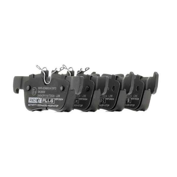 Bremsbeläge von RIDEX PLUS 402B1072P