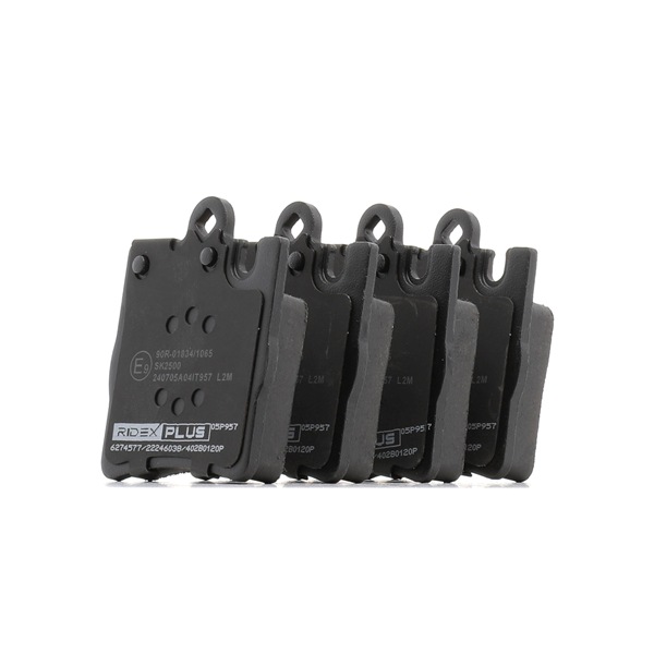 Bremsbeläge 402B0120P von RIDEX PLUS günstig für 24,04 € online kaufen