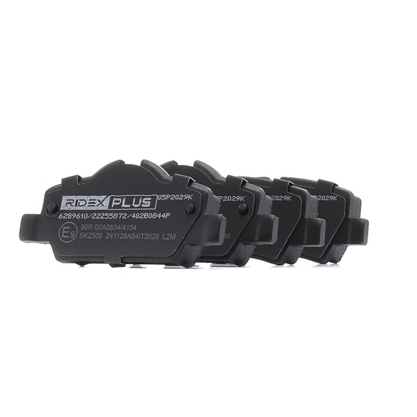 Bremsbeläge von RIDEX PLUS 402B0844P