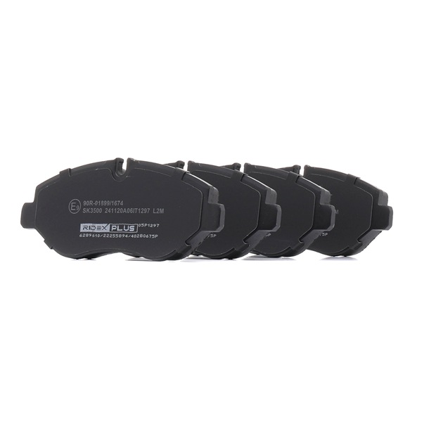 Compre Pastilhas de travão da RIDEX PLUS 402B0675P a um preço baixo por 36,53 €