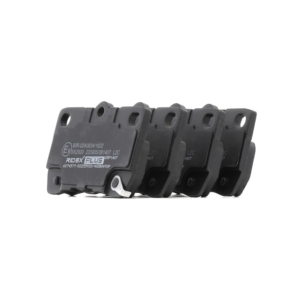 Compre Pastilhas de travão da RIDEX PLUS 402B0493P a um preço baixo por 25,93 €