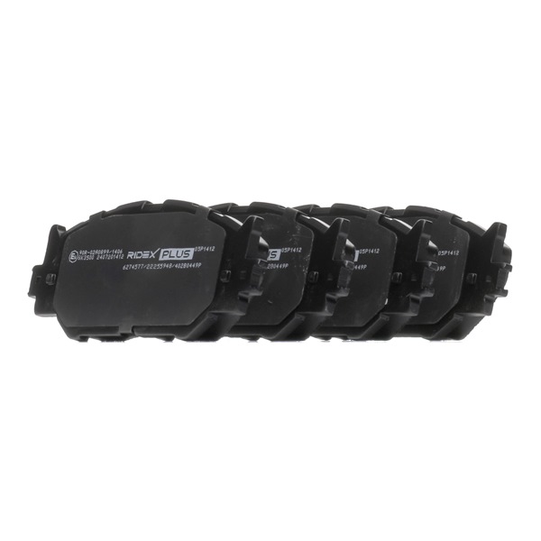 Compre Pastilhas de travão da RIDEX PLUS 402B0449P a um preço baixo por 36,06 €
