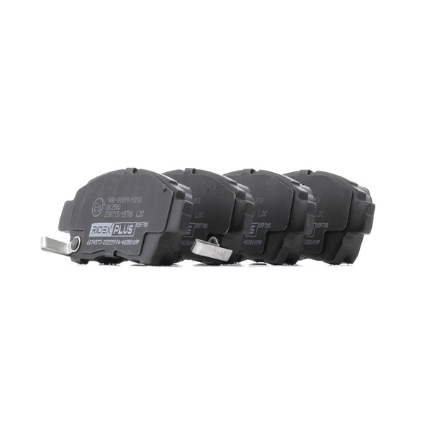 Bremsbeläge 402B0109P von RIDEX PLUS günstig für 21,36 € online kaufen