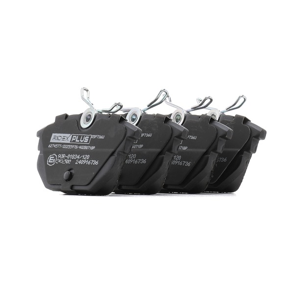 Bremsbeläge 402B0718P von RIDEX PLUS günstig für 23,09 € online kaufen