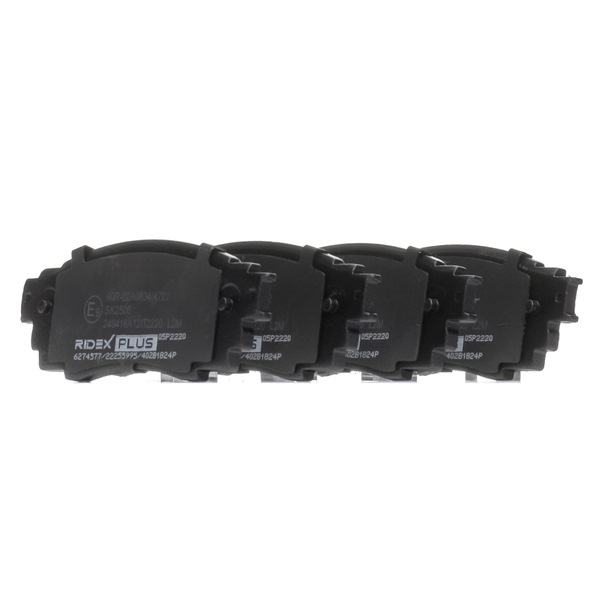 Compre Pastilhas de travão da RIDEX PLUS 402B1824P a um preço baixo por 23,05 €