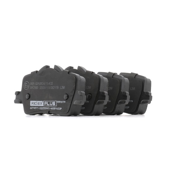 Bremsbeläge 402B1622P von RIDEX PLUS günstig für 47,06 € online kaufen