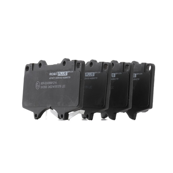 Achetez des Plaquettes de frein RIDEX PLUS 402B0377P à prix pour 33,66 €
