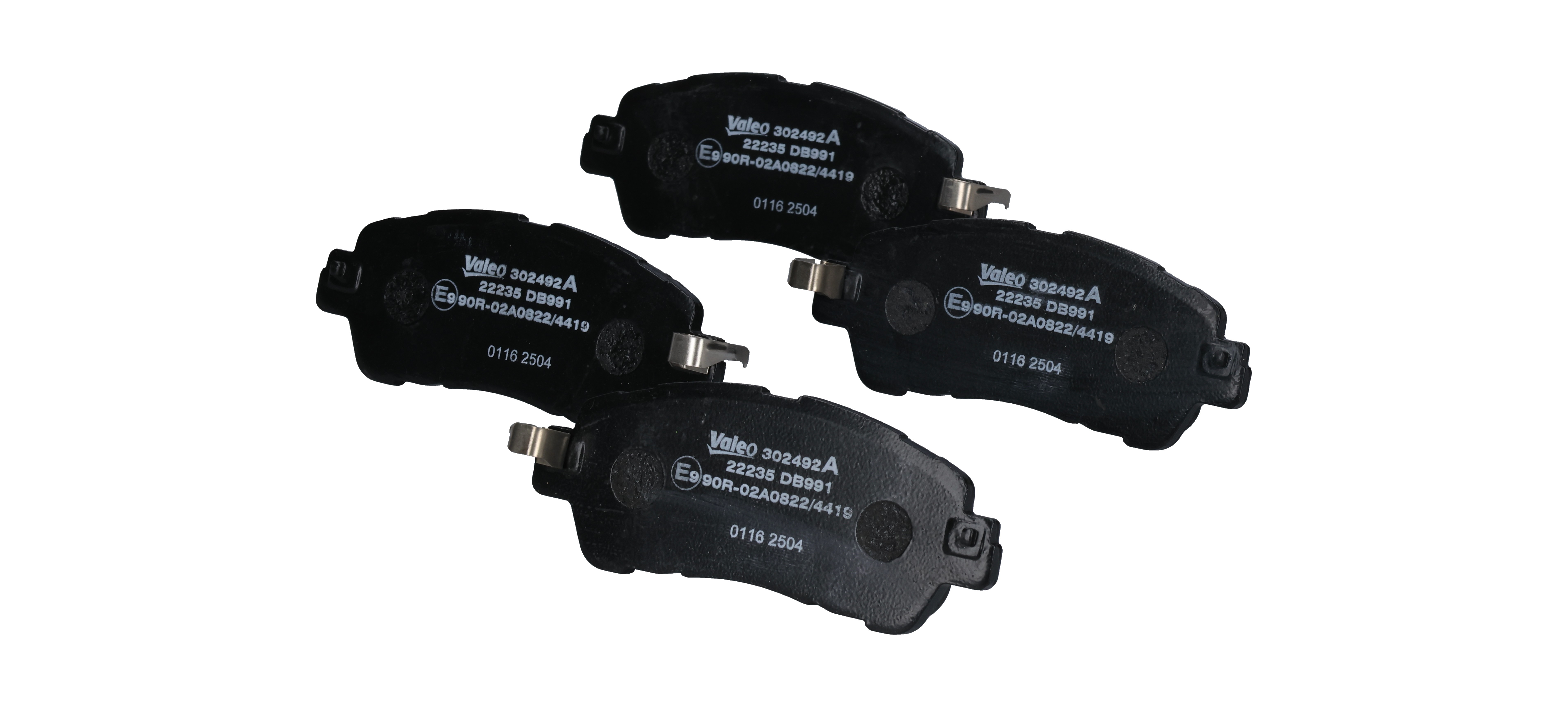 Kjøp Bremseklosser av VALEO 302492A til den lave prisen 287,78 kr