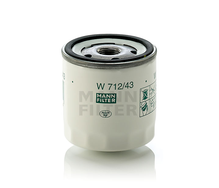 Köp Oljefilter av MANN-FILTER W 712/43 (10) till det låga priset 83,32 kr
