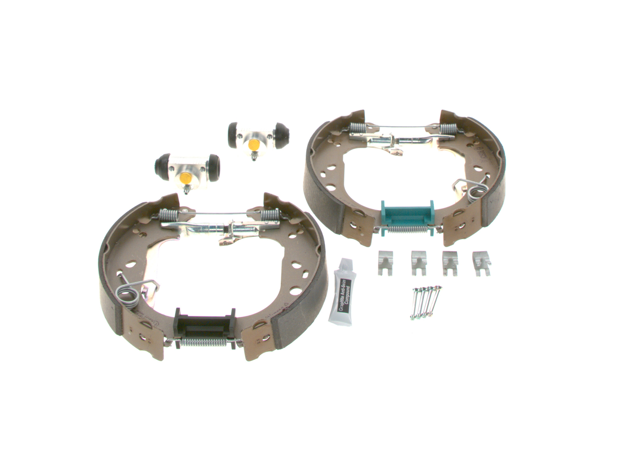 Achetez des Kit de freins, freins à tambours BOSCH 0 204 114 656 à prix pour 108,06 €