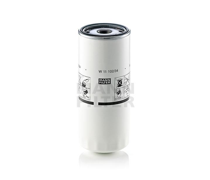 Köp Oljefilter av MANN-FILTER W 11 102/34 till det låga priset 318,58 kr