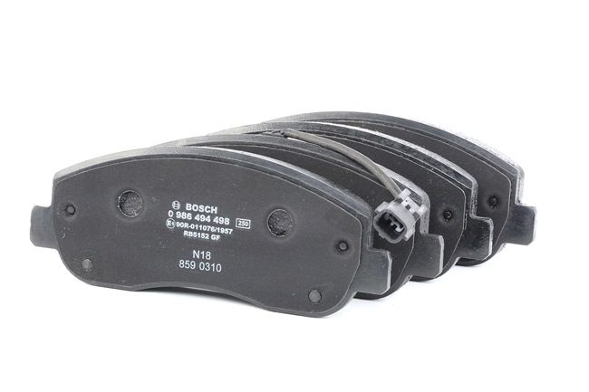 Acquista online BOSCH Kit pastiglie freni Art.: 0 986 494 498