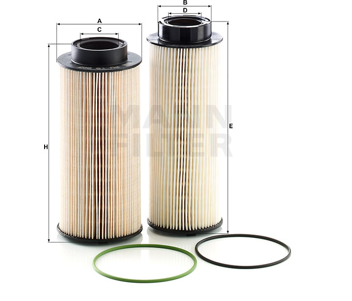 Compre MANN-FILTER Filtro combustible Art.: PU 10 003-2 x online