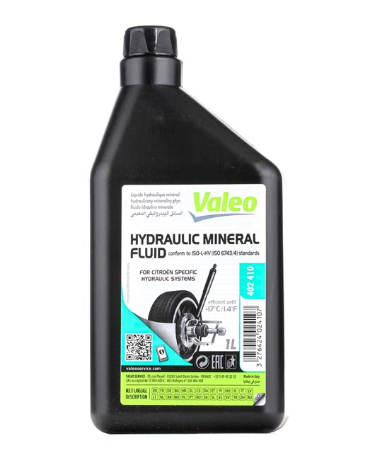 Comprar Aciete hidráulica principal de VALEO 402410 a bajo precio de 11,50 €