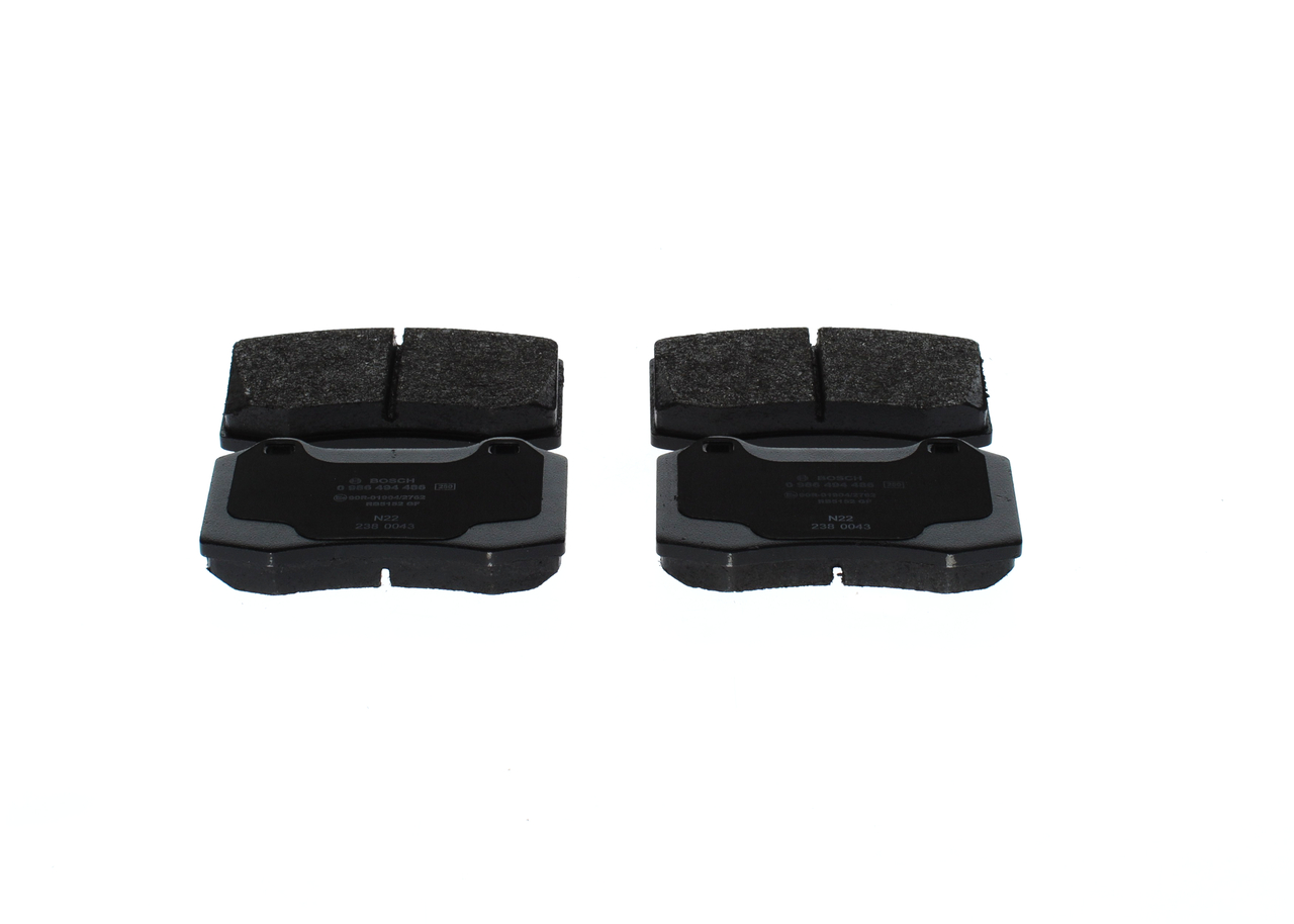 Acquista online BOSCH Kit pastiglie freni Art.: 0 986 494 486