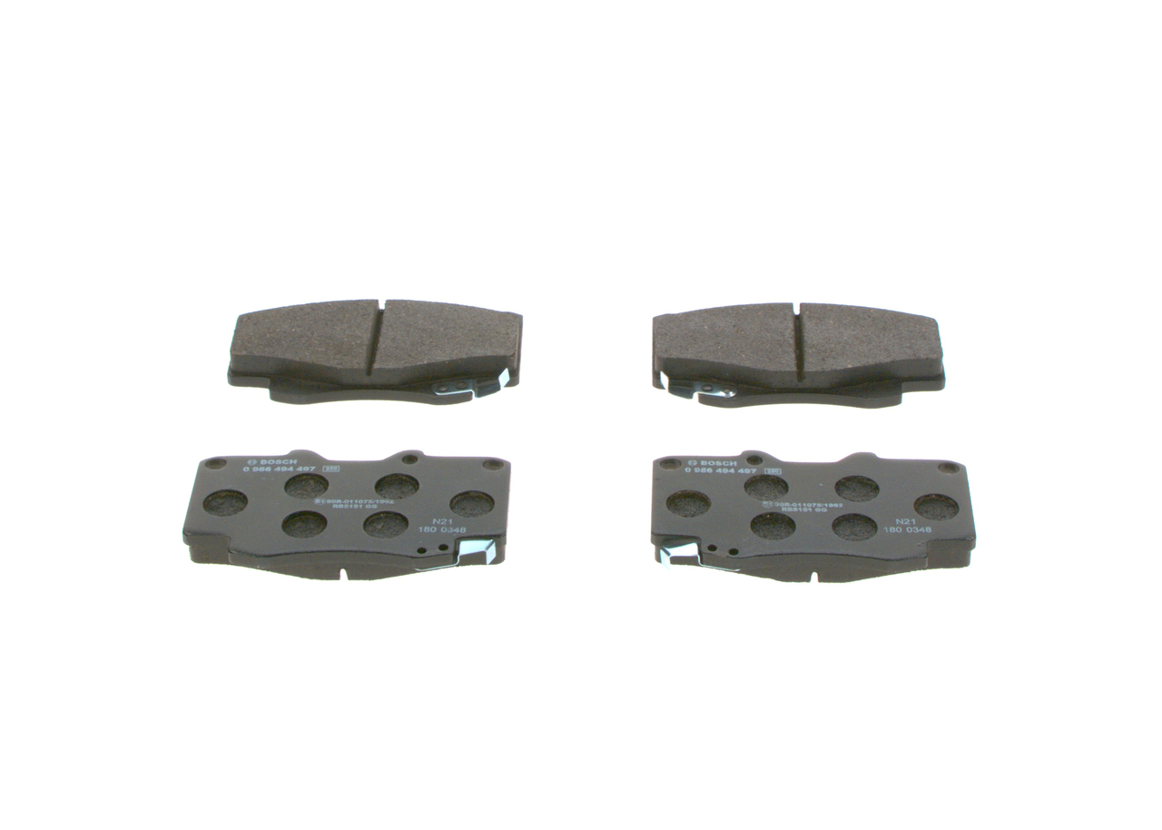 BOSCH Bremsbeläge 0 986 494 497 online kaufen