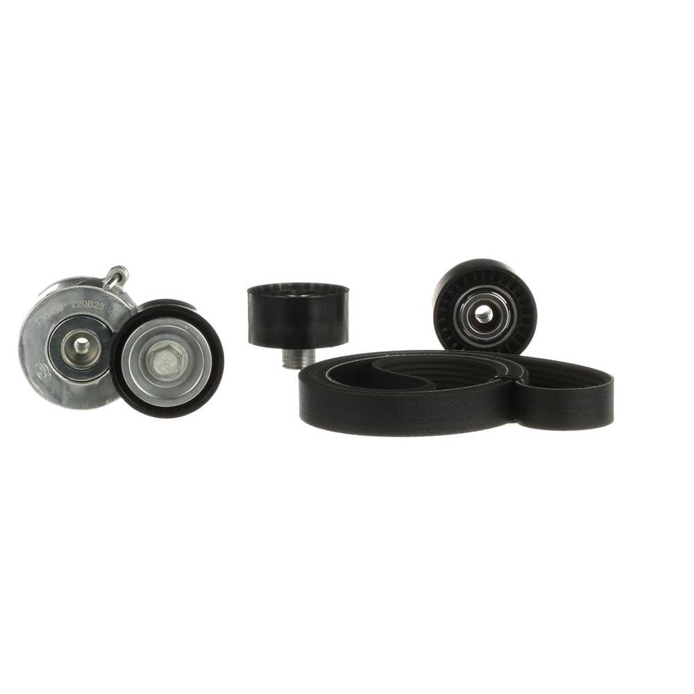 Achetez des Jeu de courroies trapézoïdales à nervures GATES K126PK1708 à prix pour 81,47 €