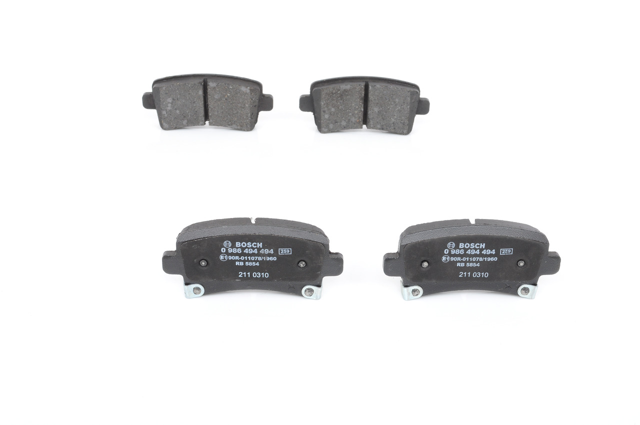 Compre Pastilhas de travão da BOSCH 0 986 494 494 a um preço baixo por 34,55 €