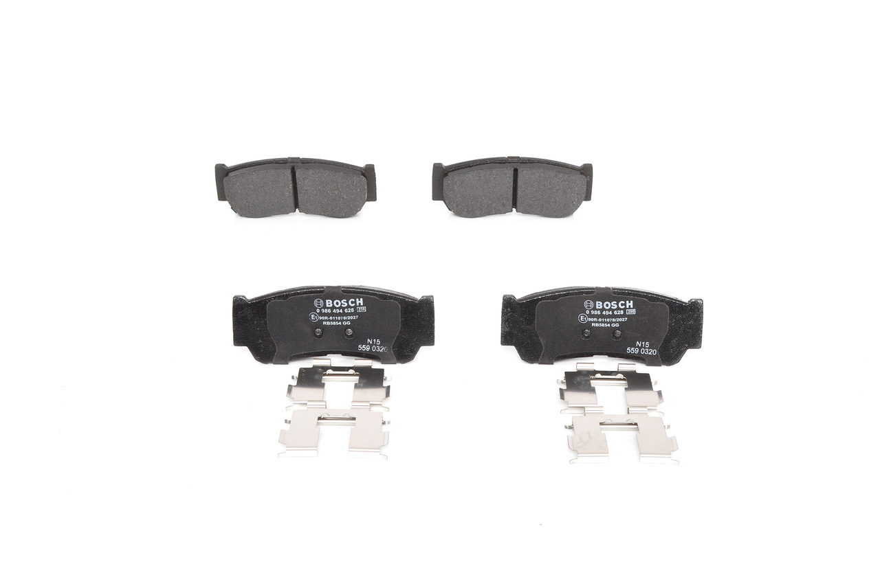 Bremsbeläge 0 986 494 628 von BOSCH günstig für 41,53 € online kaufen