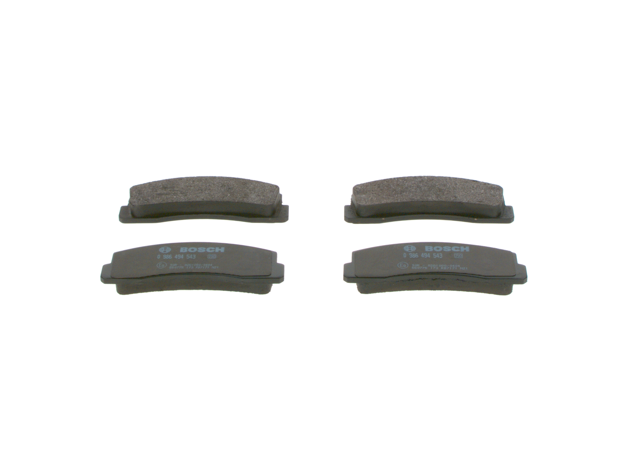 Acquista online BOSCH Kit pastiglie freni Art.: 0 986 494 543