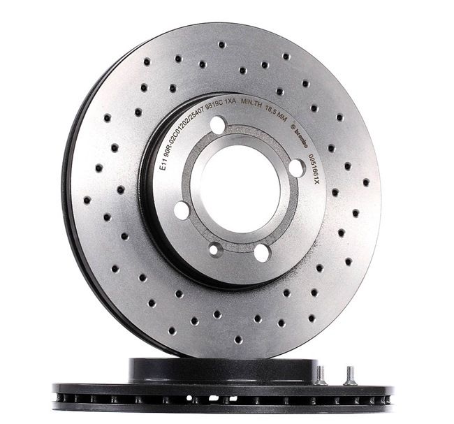 Kjøp Bremseskive av BREMBO 09.5166.1X til den lave prisen 719,81 NOK