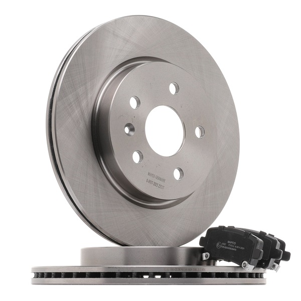 MAPCO 47700 Kit de travões OPEL