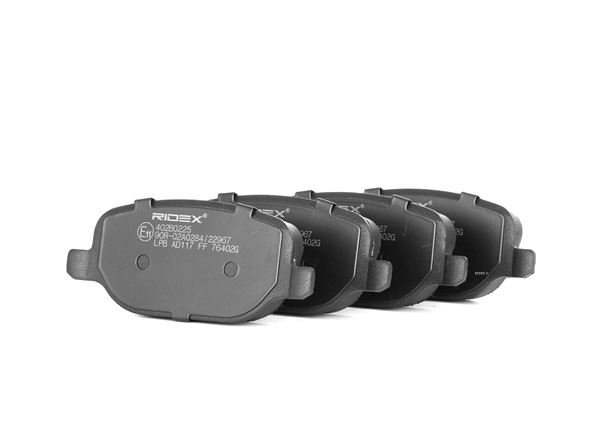 Bremsbeläge 402B0225 von RIDEX günstig für 22,79 € online kaufen