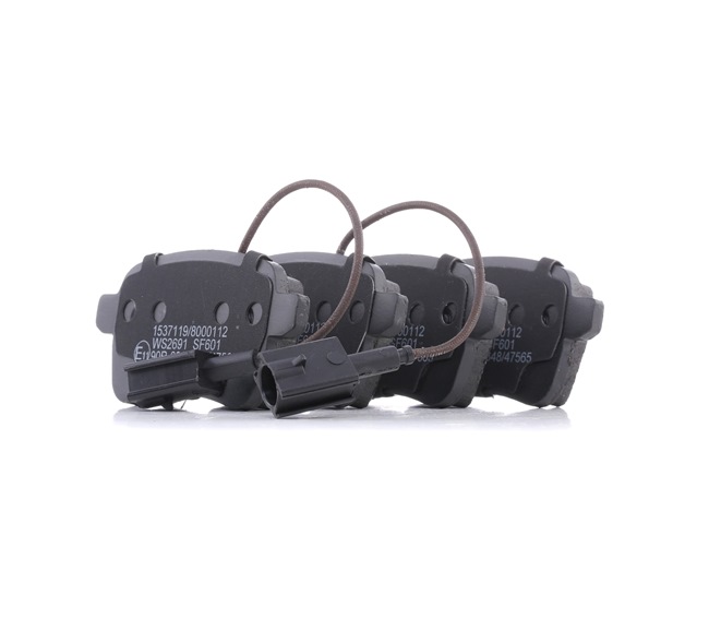 Bremsbeläge 402B0534 von RIDEX günstig für 21,33 € online kaufen