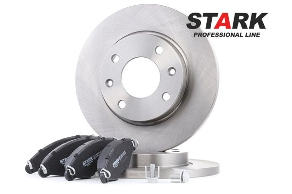 Comprar Kit de discos de freno y pastillas de STARK SKBK-1090026 a bajo precio de 61,53 €