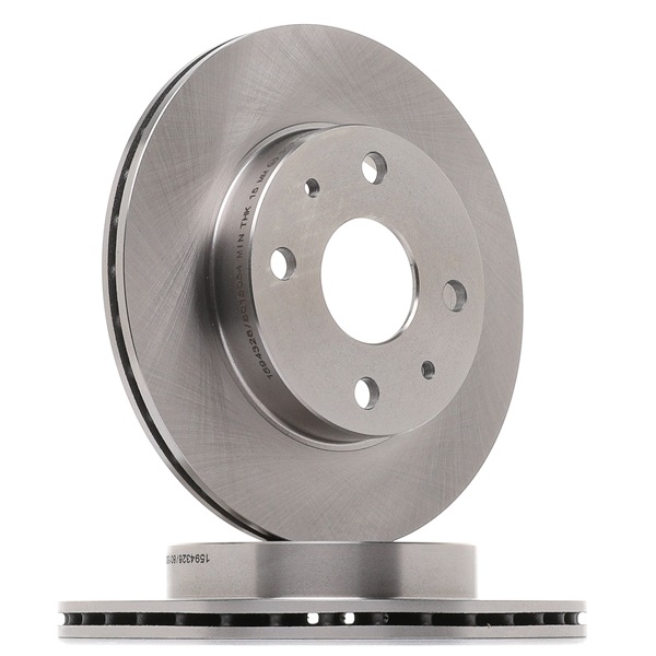 RIDEX 82B0314 Bremsscheiben DAIHATSU MOVE (L6, L9)
