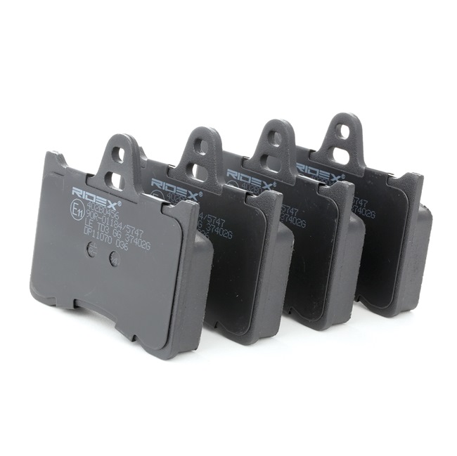 Osta Jarrupalat, levyjarru RIDEX:llä 402B0456 edullisesti hintaan 17,19&nbsp;&euro;