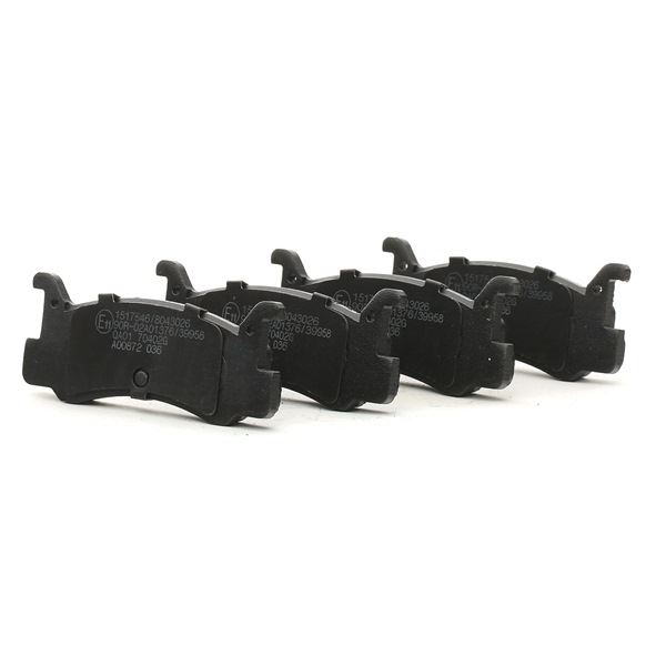 Bremsbeläge 402B0655 von RIDEX günstig für 15,57 € online kaufen