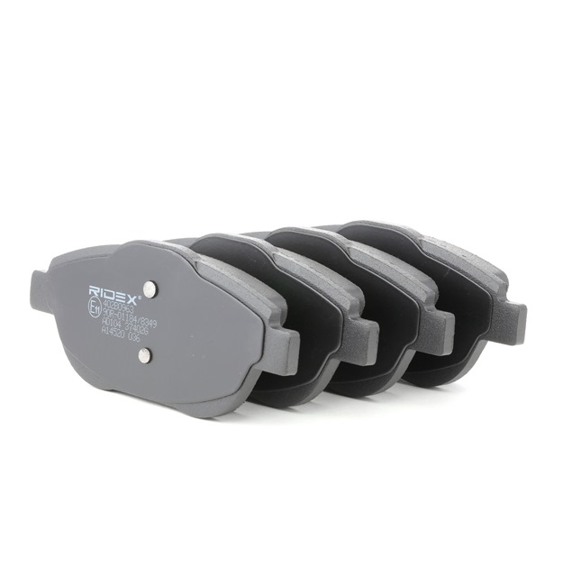 Bremsbeläge 402B0963 von RIDEX günstig für 25,47 € online kaufen
