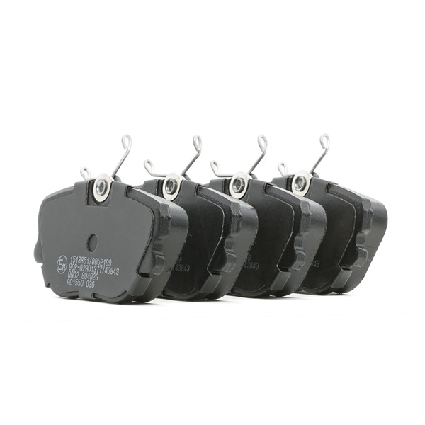 Bremsbeläge 402B0833 von RIDEX günstig für 32,91 € online kaufen