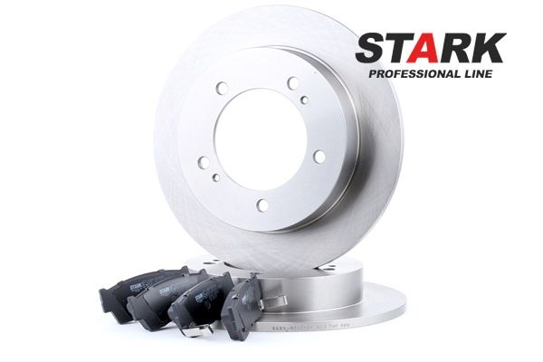 Comprar Kit de discos de freno y pastillas de STARK SKBK-1090208 a bajo precio de 68,11 €