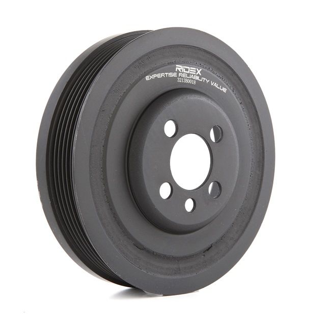 Achetez des Poulie damper (vilebrequin) RIDEX 3213B0018 à prix pour 48,96 €