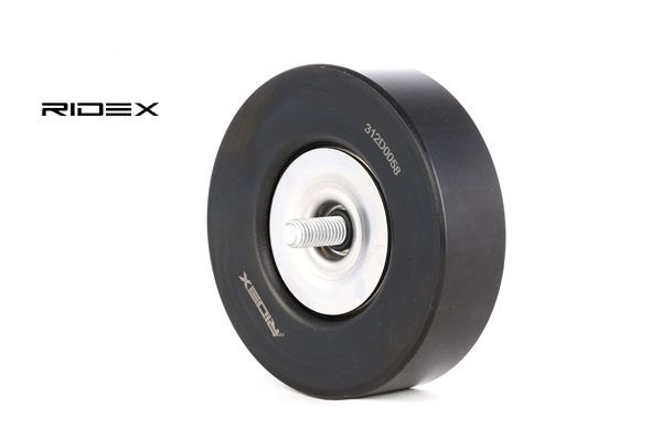 Compre Polia de desvio / de guia, correia trapezoidal estriada da RIDEX 312D0058 a um preço baixo por 25,21 €