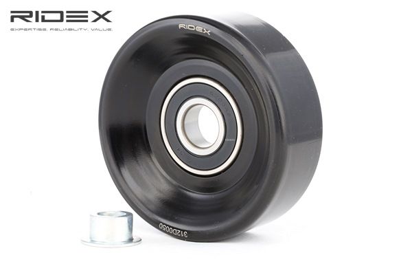 Achetez des Galet enrouleur de courroie d'accessoire RIDEX 312D0050 à prix pour 21,15 €