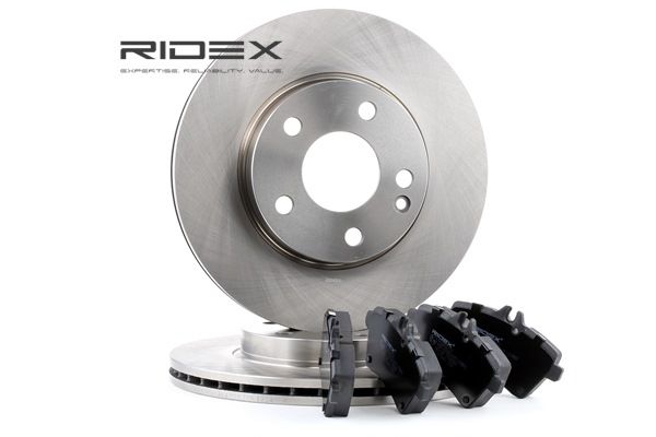 Comprar Kit de discos de freno y pastillas de RIDEX 3405B0181 a bajo precio de 86,72 €